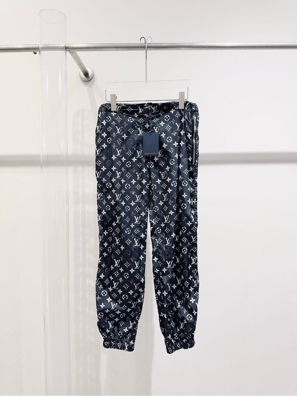 Louis Vuitton Navy Monogram Kids Sweatpants